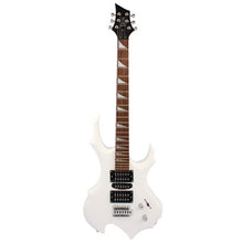 Load image into Gallery viewer, 38 Inches Beginner 24 Frets Wooden Flame Shape Electronic Guitar - bermansbargains

