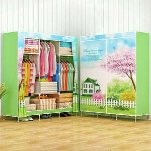 Multi-purpose Non-woven Cloth Wardrobe Fabric Closet Portable Folding - bermansbargains