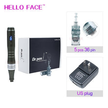 Load image into Gallery viewer, Dr pen Ultima M8 With 7 pcs Cartridges Wireless Derma Pen Skin Care - bermansbargains
