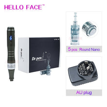 Load image into Gallery viewer, Dr pen Ultima M8 With 7 pcs Cartridges Wireless Derma Pen Skin Care - bermansbargains
