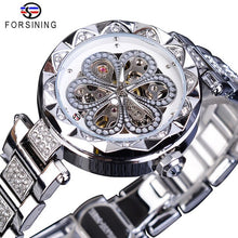 Load image into Gallery viewer, Forsining Fashion Women Diamond Watch - bermansbargains
