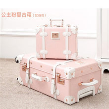 Load image into Gallery viewer, CHENGZHI 20&quot;24&quot;26 inch Retro floral rolling luggage on wheels - bermansbargains
