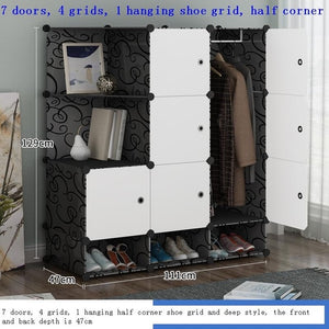 Garderobe Armario Mobili Home Closet Storage Cabinet - bermansbargains