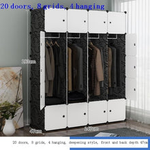 Load image into Gallery viewer, Garderobe Armario Mobili Home Closet Storage Cabinet - bermansbargains
