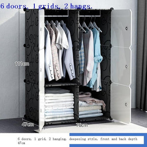 Garderobe Armario Mobili Home Closet Storage Cabinet - bermansbargains