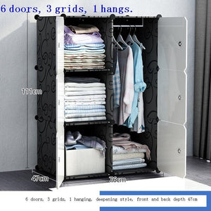 Garderobe Armario Mobili Home Closet Storage Cabinet - bermansbargains