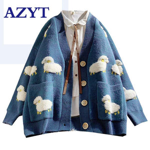 2020 Autumn Female Cardigan Knit Sweater - bermansbargains
