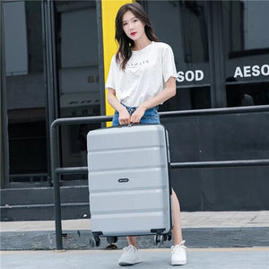 KLQDZMS 18"22"26inch Fashion Rolling Luggage - bermansbargains