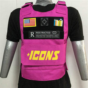 Bulletproof Vests hiphop MC VEST RAPPER BAR TANK TOP - bermansbargains