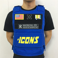 Load image into Gallery viewer, Bulletproof Vests hiphop MC VEST RAPPER BAR TANK TOP - bermansbargains
