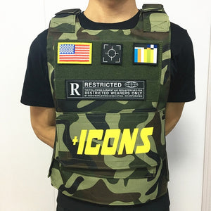 Bulletproof Vests hiphop MC VEST RAPPER BAR TANK TOP - bermansbargains