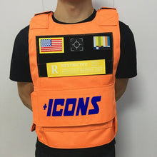 Load image into Gallery viewer, Bulletproof Vests hiphop MC VEST RAPPER BAR TANK TOP - bermansbargains
