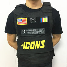 Load image into Gallery viewer, Bulletproof Vests hiphop MC VEST RAPPER BAR TANK TOP - bermansbargains
