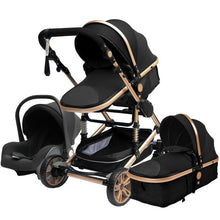 Load image into Gallery viewer, Luxurious Baby Stroller 3 in 1 Portable Travel Baby Carriage - bermansbargains
