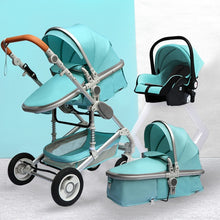 Load image into Gallery viewer, Luxurious Baby Stroller 3 in 1 Portable Travel Baby Carriage - bermansbargains
