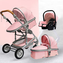 Load image into Gallery viewer, Luxurious Baby Stroller 3 in 1 Portable Travel Baby Carriage - bermansbargains
