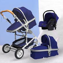 Load image into Gallery viewer, Luxurious Baby Stroller 3 in 1 Portable Travel Baby Carriage - bermansbargains
