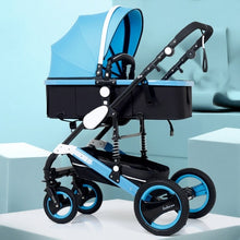 Load image into Gallery viewer, Luxurious Baby Stroller 3 in 1 Portable Travel Baby Carriage - bermansbargains
