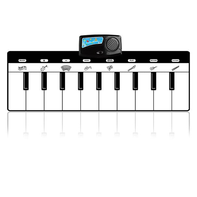 Coolplay 110x36cm Multifunction Musical Keyboard Piano Mat - bermansbargains
